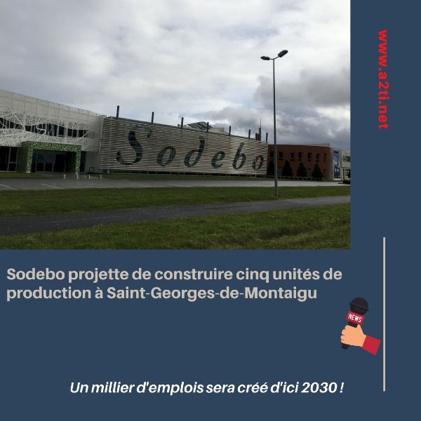 Actualité A2Ti en Vendée Sodebo